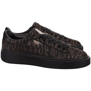 PUMA Basket Platform Velvet Rope Sneakers